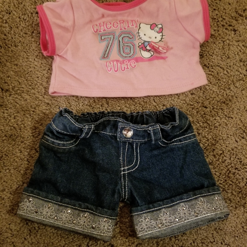Build a Bear Hello Kitty outfit